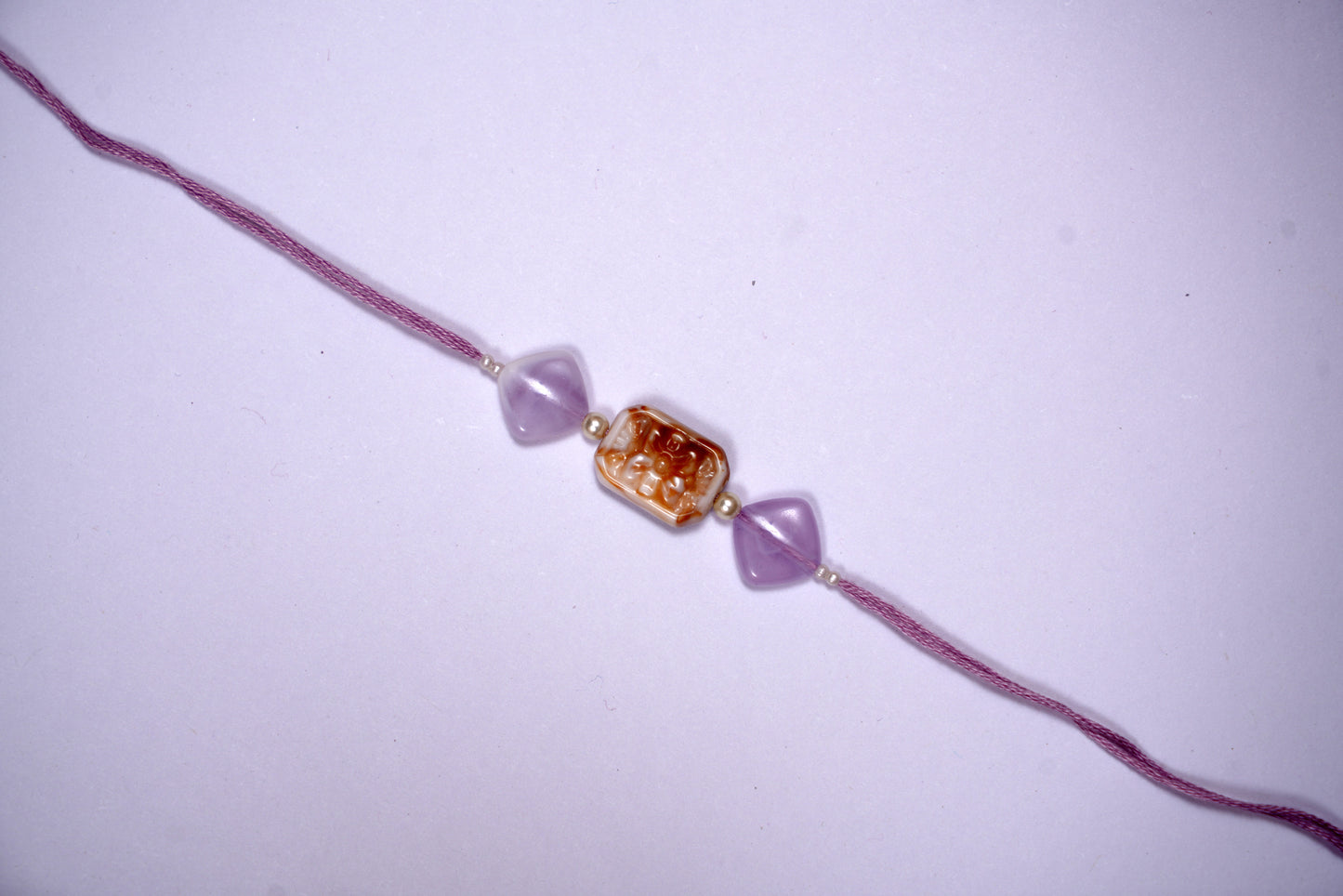 Purple Blossom Rakhi