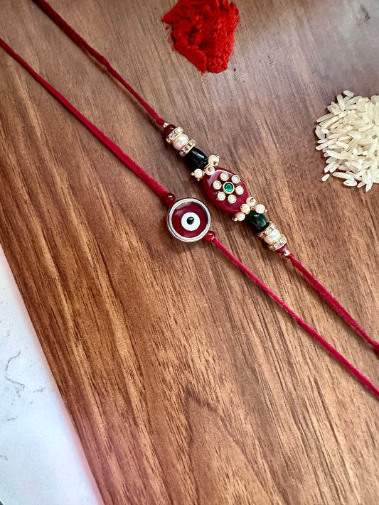 Bonded with Love Rakhi Set