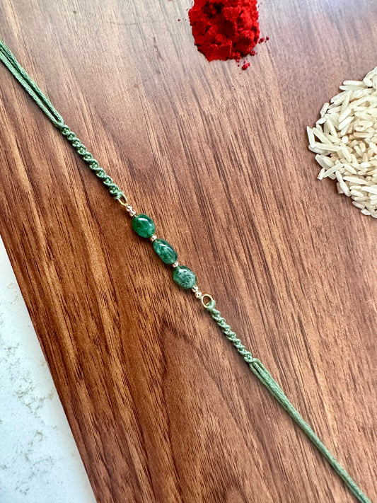 Emerald Grace Rakhi