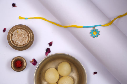Happy Flower Rakhi