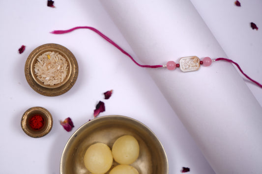 Pink Blossom Rakhi