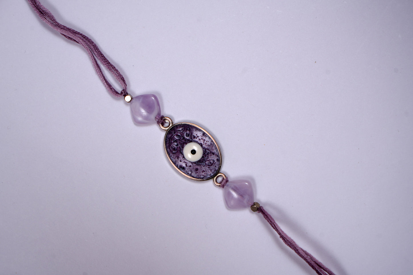 Purple Evil Eye Rakhi